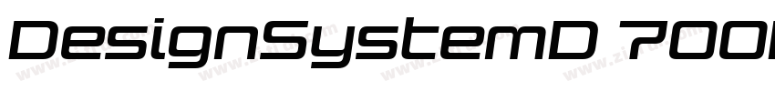 DesignSystemD 700I R字体转换